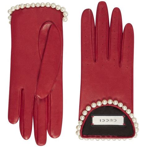 gucci red gloves ss20|red GUCCI Women Gloves .